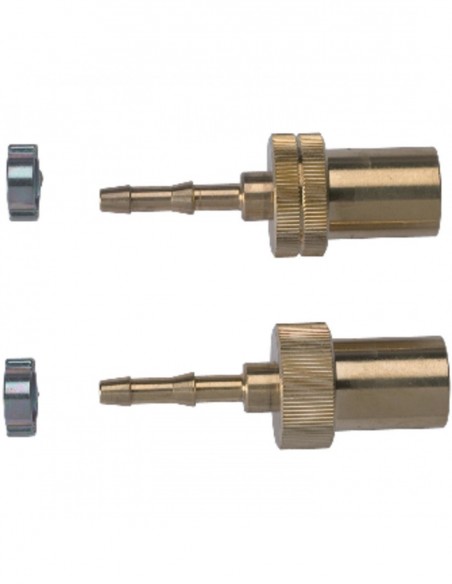 Paire De Raccords Altop Ox Ad Pour Tuyaux D.10mm