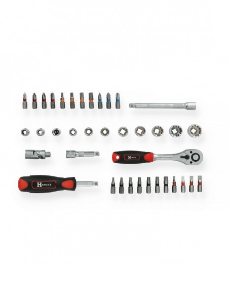 Coffret Douilles 1/4'' Compact 38pces