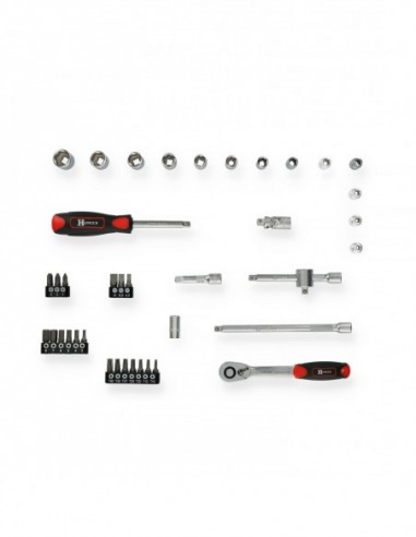 Coffret Douilles 1/4' 40 Pieces