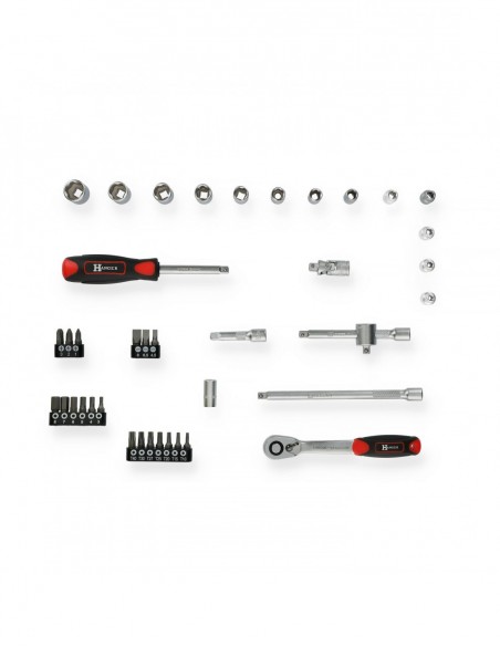 Coffret Douilles 1/4' 40 Pieces