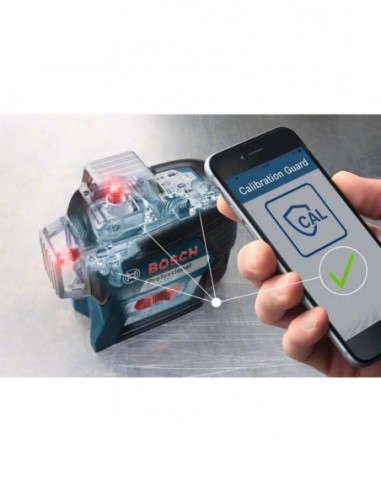 Laser Lignes 3 Plans Bosch Gll3-80c Coffret...