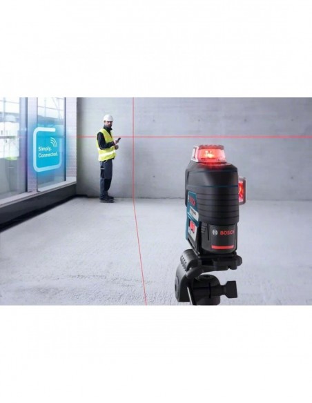 Laser Lignes 3 Plans Bosch Gll3-80c Coffret L-Boxx (Produit Seul)