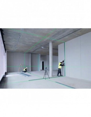 Laser Lignes 3 Plans Bosch Gll 3/80cg Vert...