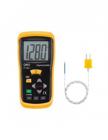 Thermomètre De Type K À 1 Canal Ft 1300-1.