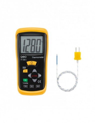 Thermomètre De Type K À 1 Canal Ft 1300-1.