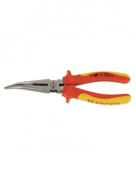 Pince 1000v Bec Demi Ronds Coudes 200mm