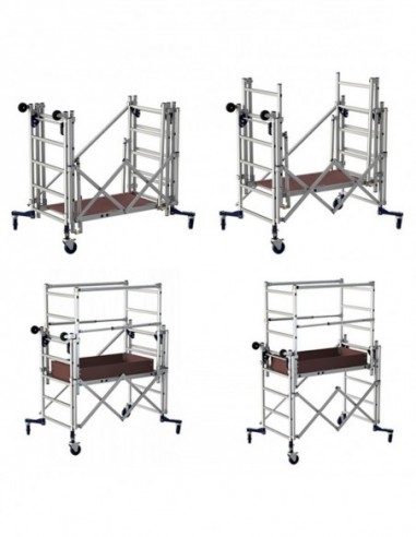 Echafaudage Mini Nanotower 3m Travail