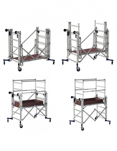 Echafaudage Mini Nanotower 3m Travail