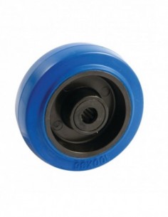 Roues Polyamide Bleu 2