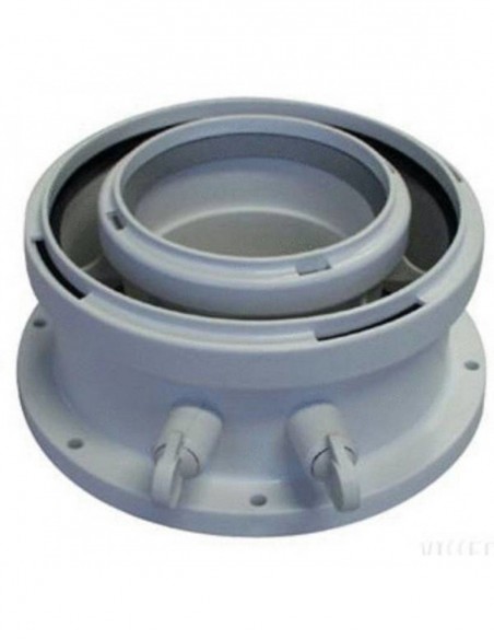 Adaptateur Vertical Avec Prises De Mesures 80/125