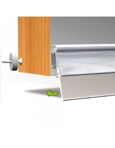 Bas de porte automatique en aluminium Le...