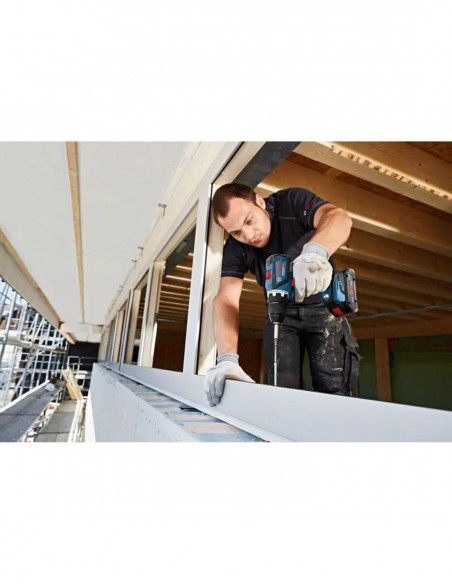 Pack Perceuse Visseuse Sans Fil Bosch Gsr 18v-60c + 2 Batteries 4ah Procore + Chargeur Gal18v