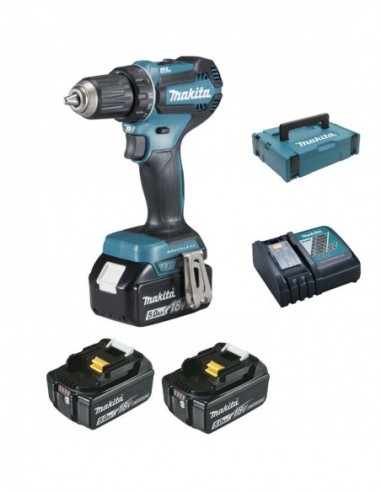 Pack Perceuse Visseuse Sans Fil Makita 18v + 2...