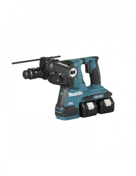 Perfo-Burineur Sans Fil Makita Sds+ 2 X 18v + 2 Batteries 5ah + Chargeur + Coffret Makpak