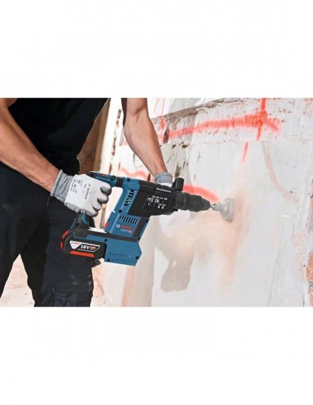 Pack Perforateur Sans Fil Bosch Sds Plus + 2 Batteries 18v 8ah + Chargeur Gal18v