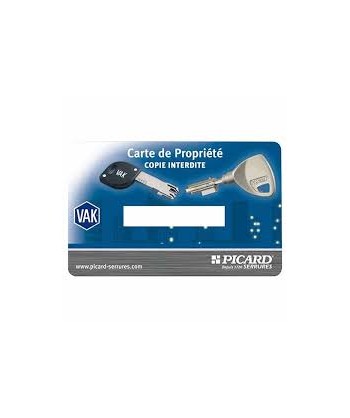 Carte De Propriété Picard