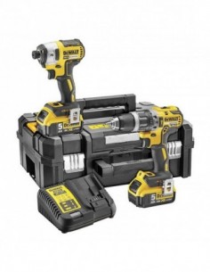 Pack 18v 2 Outils Dck266p2t...