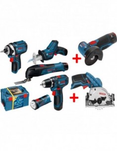 Pack 12v 7 Outils 3x2ah...