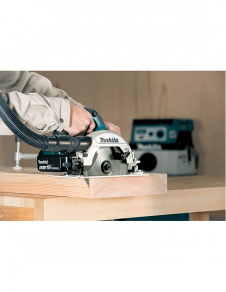 Scie Circulaire Sans Fil Makita 18v Li-Ion Diamètre 165mm (Produit Seul)