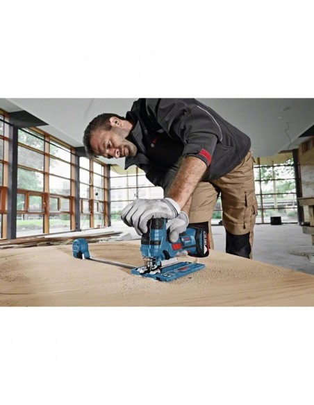 Pack Scie Sauteuse Bosch Gst 18v-Li S + 2 Batteries 18v 8ah + Chargeur Rapide Gal1880cv