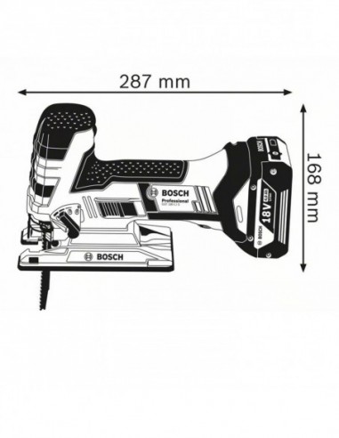Pack Scie Sauteuse Bosch Gst 18v-Li S + 2...