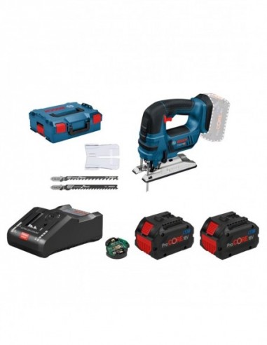 Pack Scie Sauteuse Sans Fil Bosch Gst 18v-Li B...