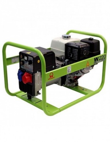 Groupe De Soudage W220tdc 6kva 400v Honda