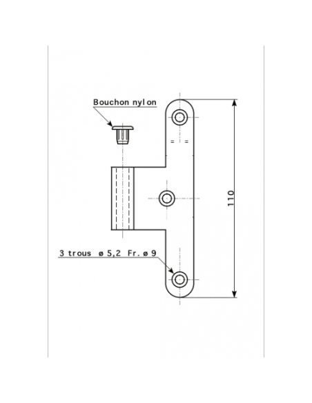Bourg Paumelle Universelle Femelle Hors Standard (Lot de 10)