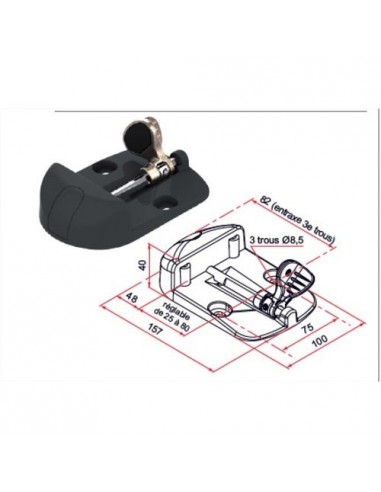 Sabot De Portail À Tourniquet