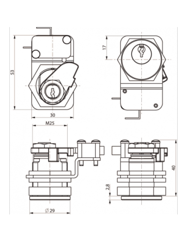 Ronis Contacteur À Came T75 Ptt