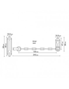 Socona Entrebâilleur à... 2