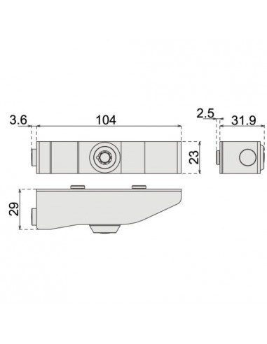 La Croisee Ds Butée Amovible Pour Coulissant...