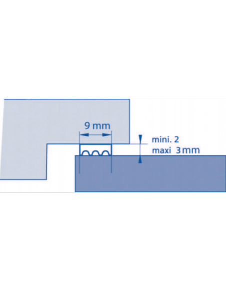 Ellen Joint D'isolation Pour Espace Faible K (Lot de 5)