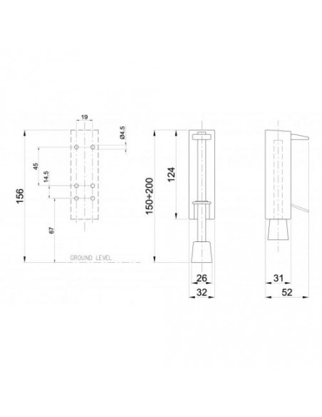 Ibfm Arrêt De Porte À Pédale Pour Porte Lourde