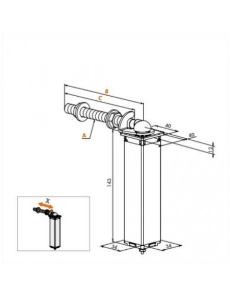 Locinox Ferme-Portillon Swing
