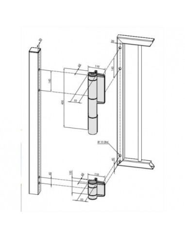 Locinox Ferme-Portillon Mammoth