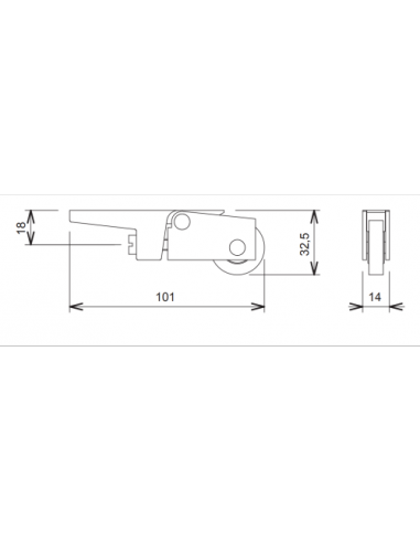 La Croisee Ds Chariot Pour Coulissant Bois