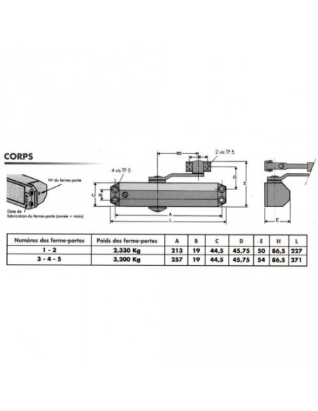 Groom Ferme-Porte Gr 010
