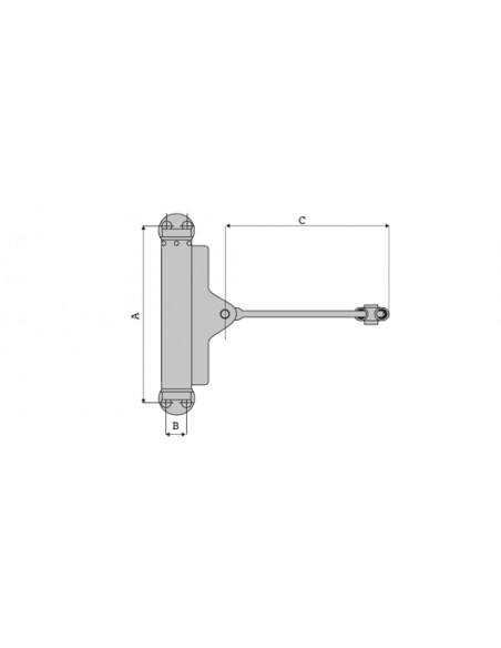 Groom Ferme-Porte À Tige Tirex
