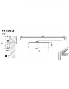 Ferme-Porte Geze Ts 1500 2