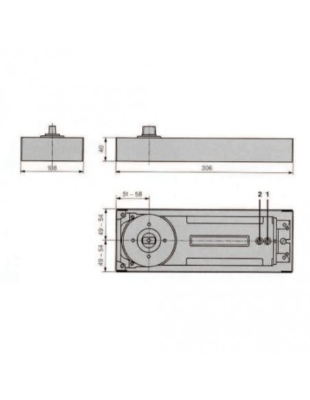 Dorma Pivot De Sol Bts 84