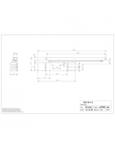 Dorma Ferme-Porte Ts 93 Contur