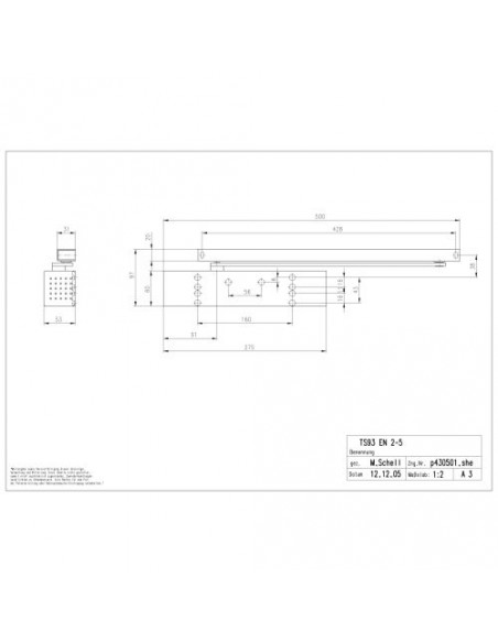 Dorma Ferme-Porte Ts 93 Contur