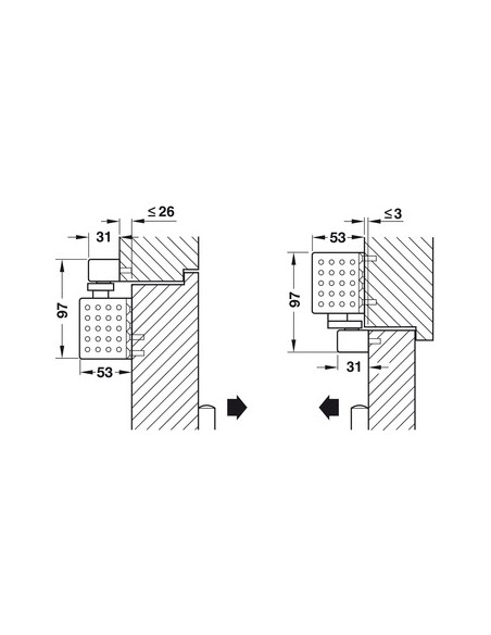 Dorma Ferme-Porte Ts 93 Contur