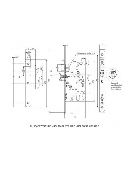 Vachette Monopoint À Larder D'Urgence D457