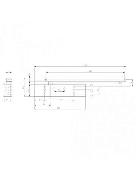 Dorma Ferme-Porte Ts 92 Contur