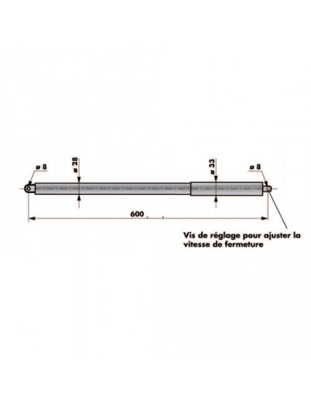 Dictator Ferme Portillon Dictator "Direkt" 150 (2500x750x1200 Mm)