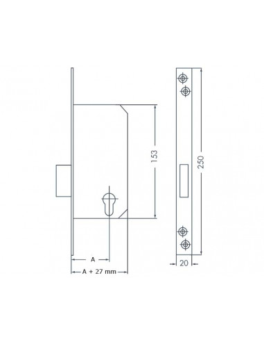 Jpm Monopoint À Larder Liona Extra-Renforcée