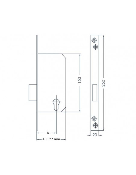 Jpm Monopoint À Larder Liona Extra-Renforcée