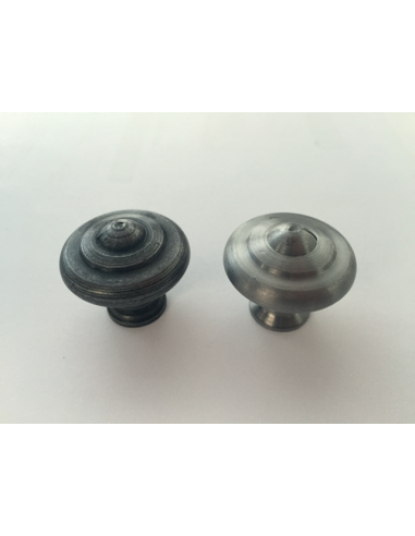 Bros Bouton Rustique Boule N°24 (Lot de 5)